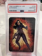 1986 Hasbro G.I. Joe 100 Baroness PSA 10 em perfeito estado comprar usado  Enviando para Brazil