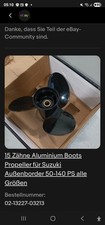 Zähne aluminium boots gebraucht kaufen  Harsum