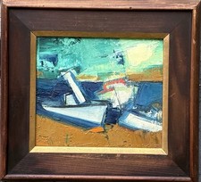 Modernist oil painting for sale  Ledyard