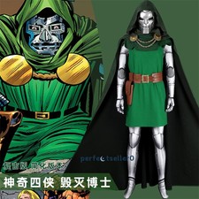 Fantasia masculina cosplay Doctor Doom versão retrô Roupas de Halloween com capa de terno, usado comprar usado  Enviando para Brazil