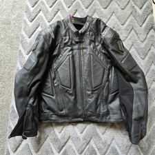 Leather motorcycle jacket for sale  WIRRAL