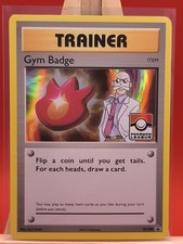 Blaine gym badge for sale  NEWPORT