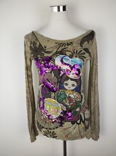 Desigual langarmshirt damen gebraucht kaufen  Eschbach