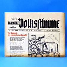 Märk volksstimme 1947 gebraucht kaufen  Bitterfeld