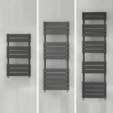 Anthracite Designer Flat Panel Heated Bathroom Towel Rail Radiator WarmerHeating for sale  MANSFIELD