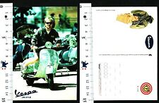 Cartolina pubblicitaria vespa usato  Italia
