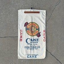 Usado, Saco vintage Cook's Special Cake Flour Company San Francisco Califórnia 100 lb comprar usado  Enviando para Brazil