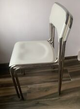 Sedia impilabile crystal usato  Milano