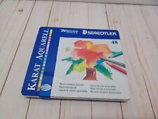 Usado, Conjunto de 48 lápis aquarela Staedtler Karat novo alemão  comprar usado  Enviando para Brazil