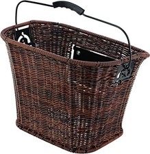 Prophete kosz rowerowy przód w designie rattanowy, obciążenie 5kg towar B, używany na sprzedaż  PL