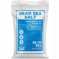 Usado, SAL MARINHO MORTO 25KG SACO GROSSO GRAU FCC | Sal de banho natural rico em minerais kosher comprar usado  Enviando para Brazil