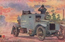 Old postcard militaria d'occasion  Expédié en Belgium