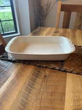 Longaberger ivory 9x13 for sale  Pataskala