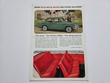 Hillman minx luxe for sale  NUNEATON