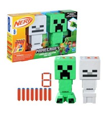 Nerf Minecraft Creeper & Skeleton Mob pacote com 2 blaster, 8 dardos Nerf N1 comprar usado  Enviando para Brazil