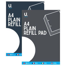 A4 Liso Recambio Almohadilla 50 Hoja - Papel 50 Oficina Colegio Hogar Blanco comprar usado  Enviando para Brazil