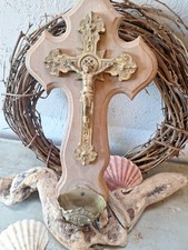 Vintage french crucifix for sale  SIDMOUTH