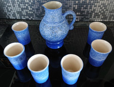 Saftservice keramik blau gebraucht kaufen  Berlin