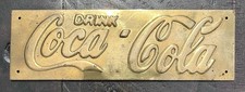 Vintage brass coca d'occasion  Expédié en Belgium