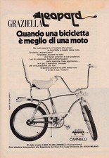 Pubblicità graziella leopard usato  Torino