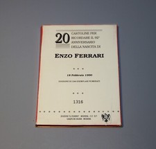 Ferrari cartoline anniversario usato  Italia