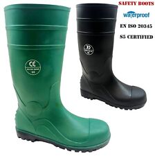 Mens wellies safety for sale  UK