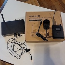 Sistema de monitor intra-auricular sem fio estéreo ANLEON S2 UHF (526-535 MHz) comprar usado  Enviando para Brazil