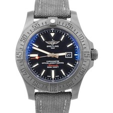 PAPÉIS Breitling Avenger Blackbird preto titânio automático 48mm V1731010 CAIXA, usado comprar usado  Enviando para Brazil
