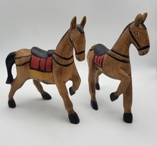 Horses hand carved for sale  LINCOLN