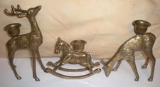 Brass deer horse for sale  Brookville