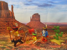 Playmobil western indiens d'occasion  Amiens-