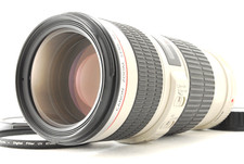 Lente teleobjetivo zoom Canon EF 70-200 mm f/4 L IS USM con tapas casi como nuevo de JAPÓN segunda mano  Embacar hacia Mexico