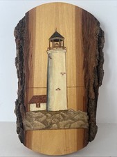 Etched lighthouse plaque for sale  Punta Gorda