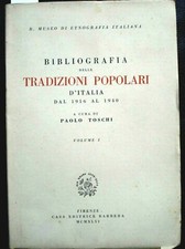 Bibliografia delle tradizioni usato  Bologna