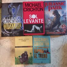 Lotto michael crichton usato  Montecatini Terme