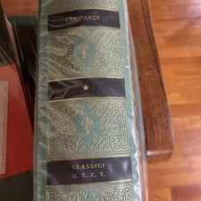 Leopardi classici utet usato  Sanremo