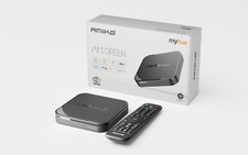 AMIKO A11 Green 4K UHD Android 11 TV Box, Dual Band WiFi WLAN, HDR10+, HLG, 2GB na sprzedaż  Wysyłka do Poland