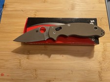 Spyderco manix brown for sale  Auburn