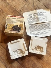 Molde de porcelana manteiga chocolate Jareen elogios comestíveis, cesta de flores comprar usado  Enviando para Brazil