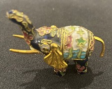 Cloisonne enamel elephant for sale  San Clemente