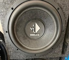 Helix 12w subwoofers for sale  BRISTOL