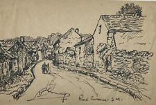 Luzancy rue dessin d'occasion  Pluvigner