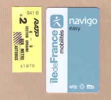 Ancien ticket métro d'occasion  Rueil-Malmaison
