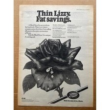 Thin lizzy black for sale  CHESTERFIELD