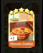 Monopoly 5 gwiazdek 🌟 ZŁOTY BŁYSK Naklejka MASALA DABBA 🌟 PREORDER 🚚 na sprzedaż  Wysyłka do Poland