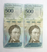 Banknote venezuela 500 gebraucht kaufen  Bad Krozingen