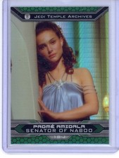 2015 Topps Star Wars cromado Jedi Sith refrator de prisma PADME AMIDALA 18-J 22/199, usado comprar usado  Enviando para Brazil