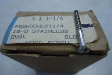 Oval head slotted for sale  Akron