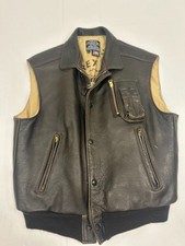 Vintage avirex leather d'occasion  Expédié en Belgium