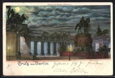 Lithographie berlin denkmal gebraucht kaufen  Berlin